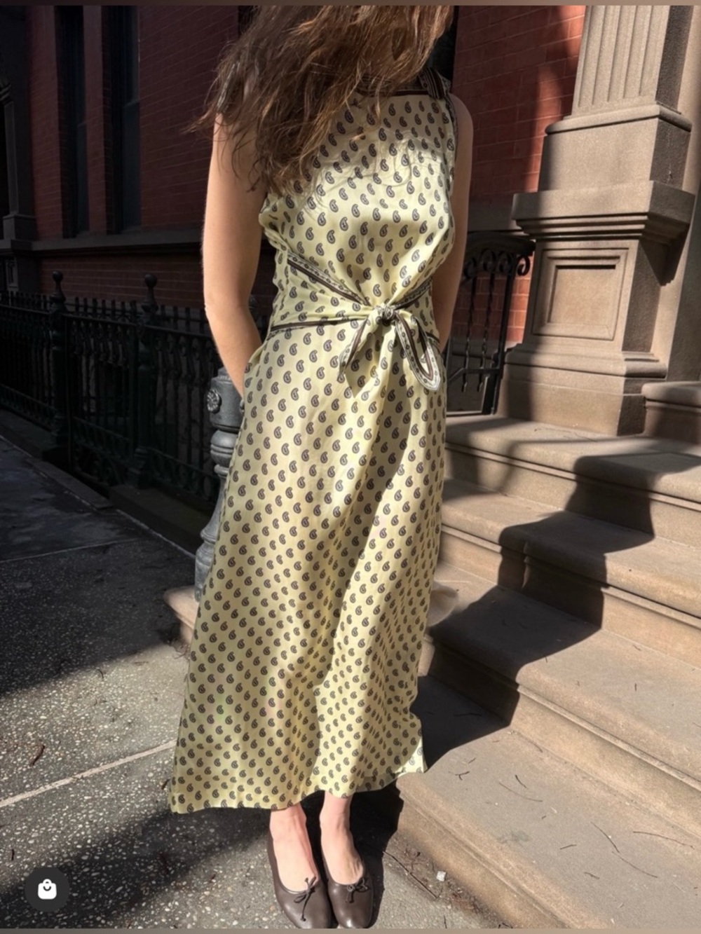 Doen Amorette Yellow Paisley XS - Picture 8 of 16